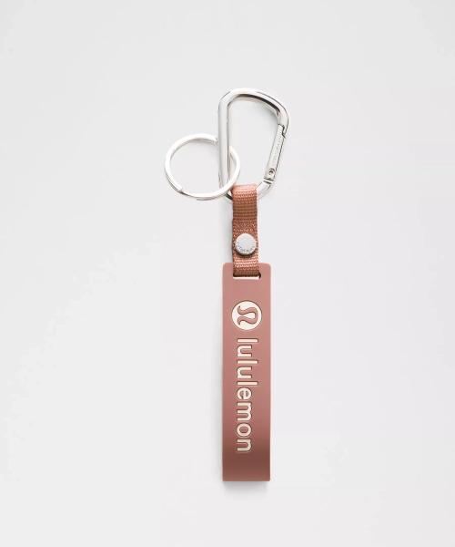 Porte-clés en silicone - Spiced Chai/Light Ivory - Taille Unique