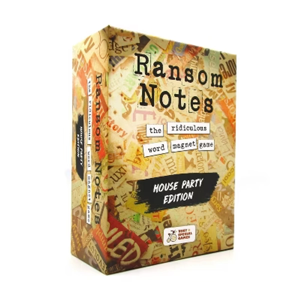 Ransom Notes House Party Edition Board Game: Creative Thinking & Problem Solving, 3-6 Players, 30-90 Minute Play
