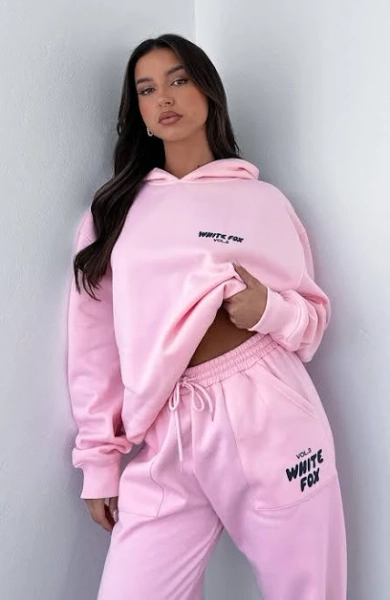 White Fox Hoodie Pink And Black Track Suit Kids Tyxyj Girls White Fox Hoodies And Sweatpants Kids