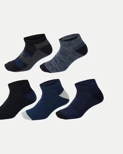 5 Pack Low Cut Sport Socks Size 11-14