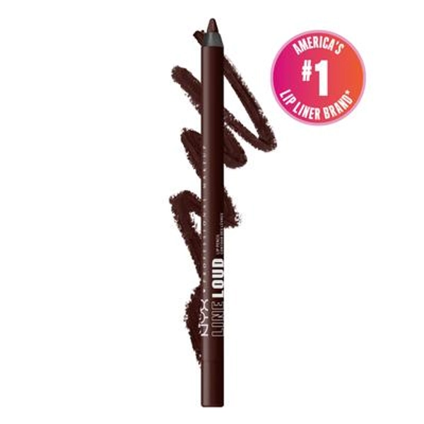 NYX Professional Makeup Lip Liner: Line Loud Lip Pencil | No Wine - Ing