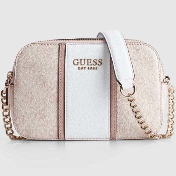 Guess Crossbody Bag Logo Gold Hardware