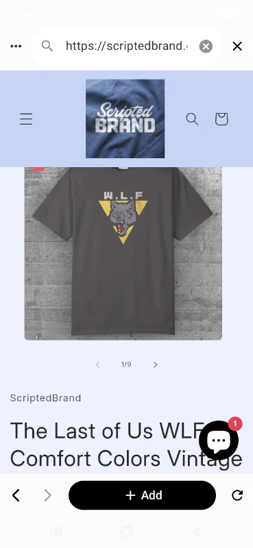 The Last of US WLF Vintage T-Shirt