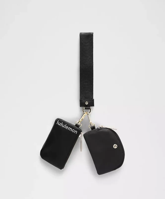 Dual Pouch Wristlet