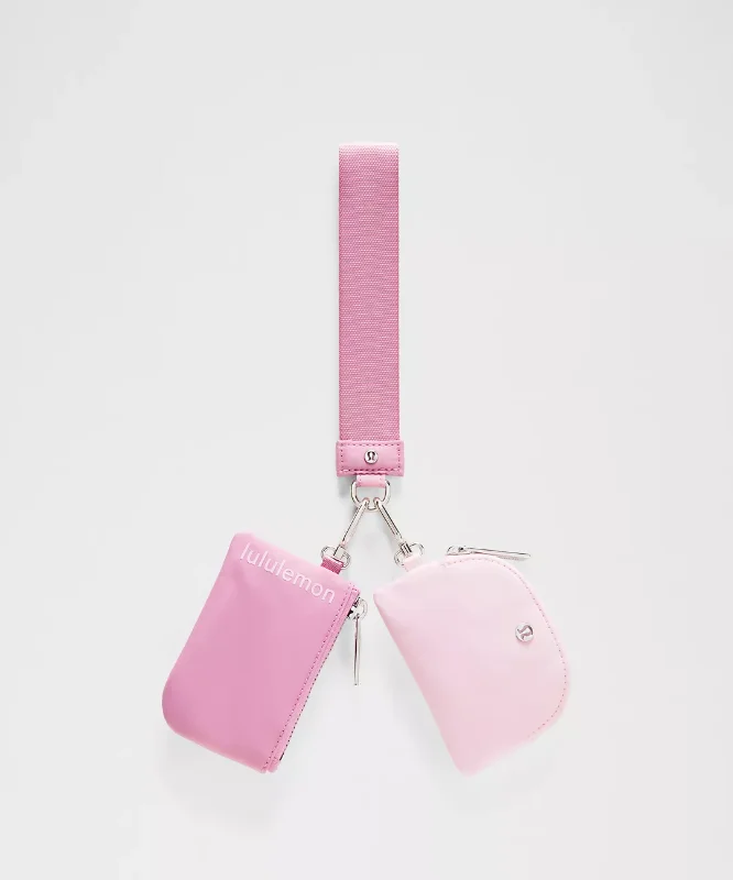 Dual Pouch Wristlet