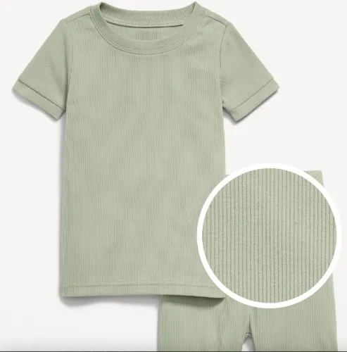 Ribbed Snug-Fit Pajama Set for Toddler & Baby | Old Navy