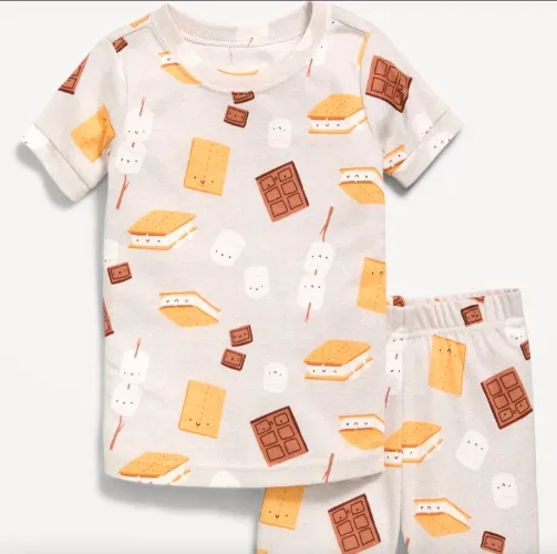 Printed Snug-Fit Pajama Set for Toddler & Baby | Old Navy