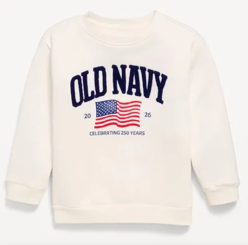 Oversized Logo-Graphic Sweatshirt for Toddler Boys | Old Navy