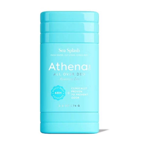 Athena Club All-Over Solid Deodorant - Sea Splash - 2.6oz