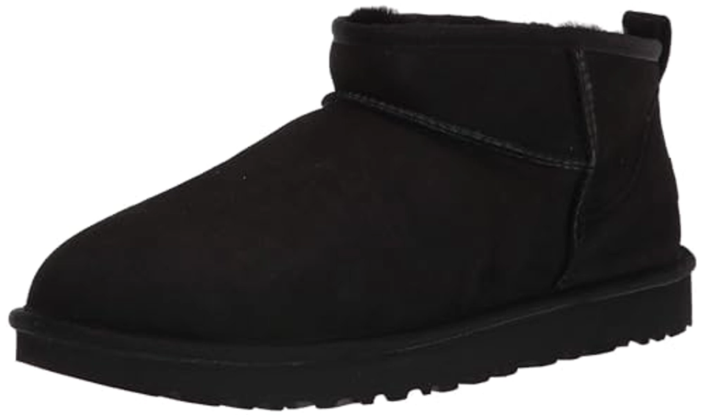 UGG Women's Classic Ultra Mini Boot, Black, 09