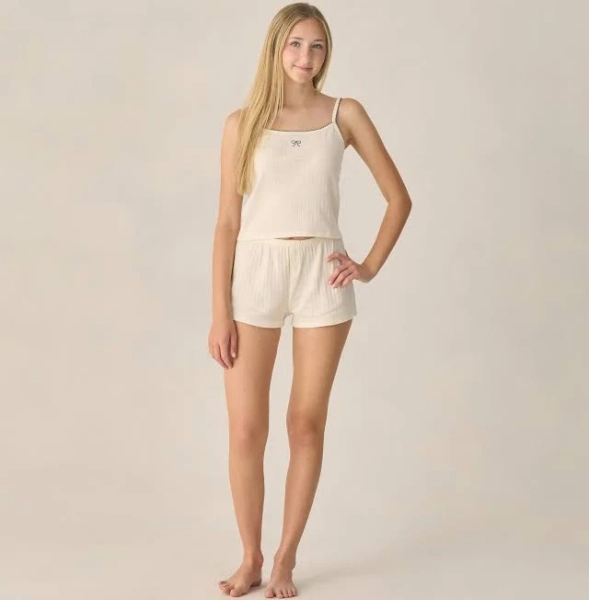 Teen Pointelle Lounge Set