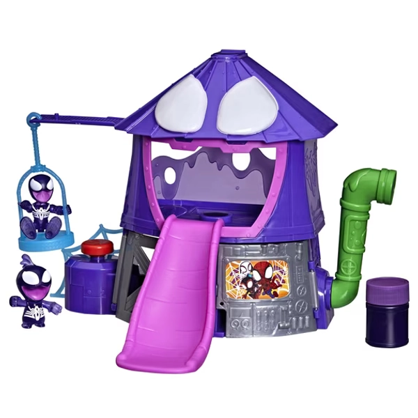 Marvel Spidey and his Amazing Friends Symbie Factory Playset, Ages 3 and Up