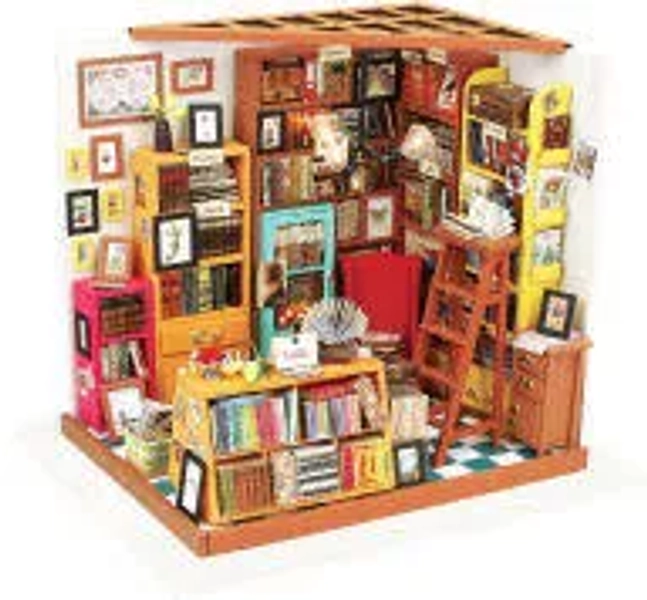 DIY Miniature House Sam's Study