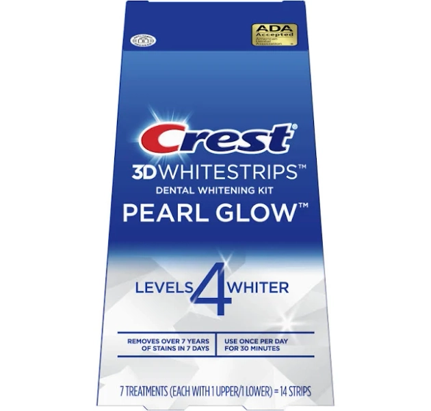 Crest 3DWhitestrips Event Whitening Boost At-Home Teeth Whitening Kit