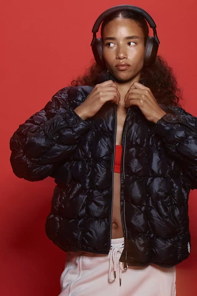 Scrunchy Glossy Pippa Packable Puffer Jacket