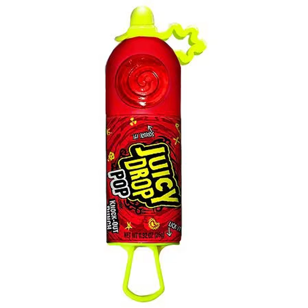 Topps Pop Sweet Lollipops Candy with Sour Liquid Assorted Flavors