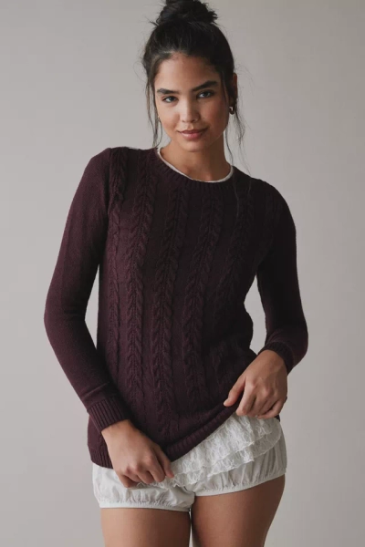 Vintage By UO Cable Knit Sweater
