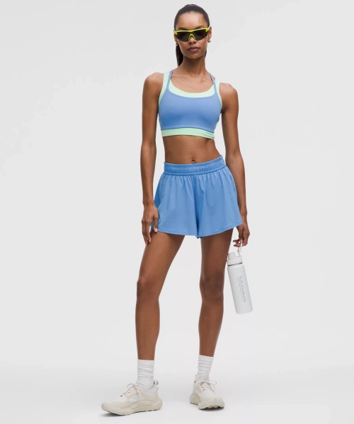 Pace Crush High-Rise Short 2.5" - Pool Party - XXXS