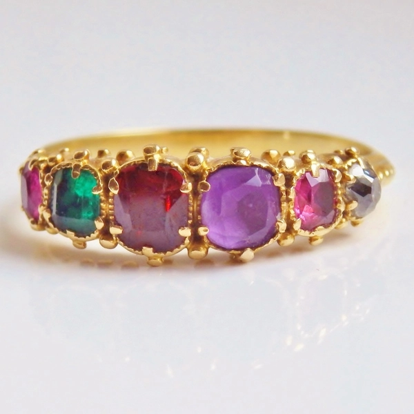 Victorian regard ring