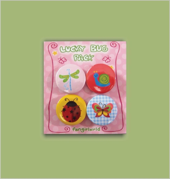 Lucky Bug Pin Pack