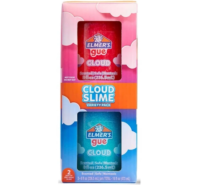 Elmer's Gue Cloud Slime Variety Pack