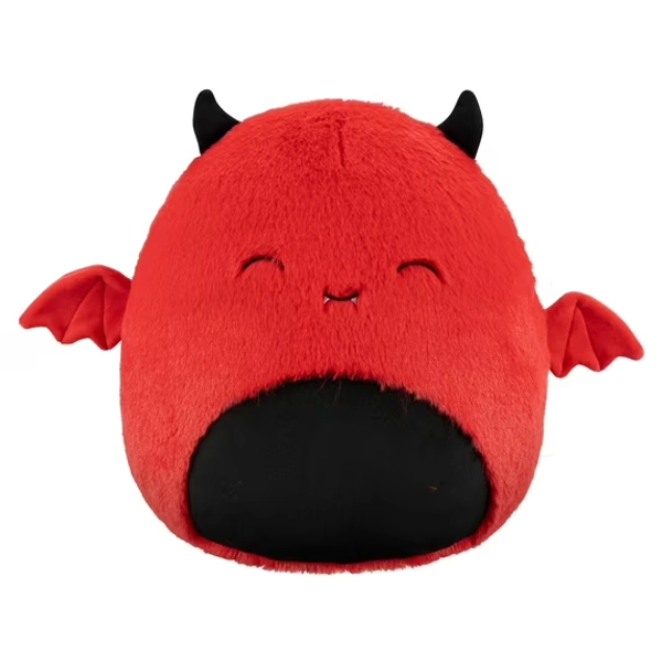 Squishmallows FuzzAMallow Official 12 inch Dante the Red Devil - Child's Ultra Soft Stuffed Plush Toy