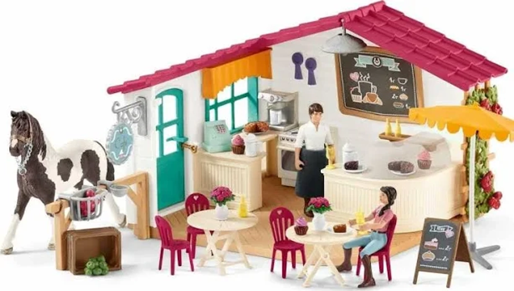 Schleich Horse Club Rider Café Playset