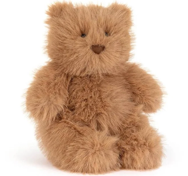 Jellycat Bartholomew Bear Bouffant Soft Stuffed Plush