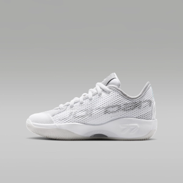 Luka 77 "Triple White" Big Kids' Basketball Shoes