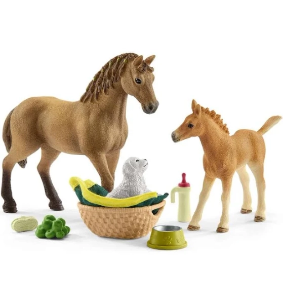Schleich Horse Club Sarah's Baby Animal Care