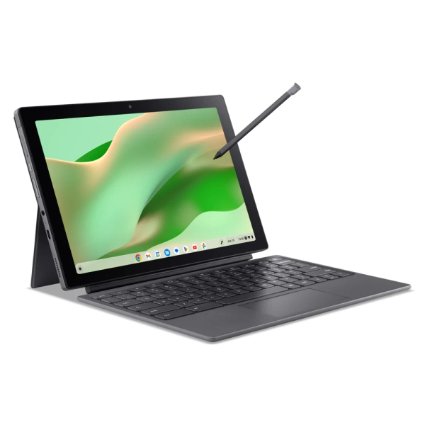 Acer Tab 311  10.95" Touchscreen Detachable Chromebook with 3 months of Google AI Pro - MediaTek 8186 - 128 GB eMMC - 8 GB RAM - ChromeOS - Silver