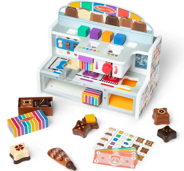 Melissa & Doug Chocolate Factory Play Set