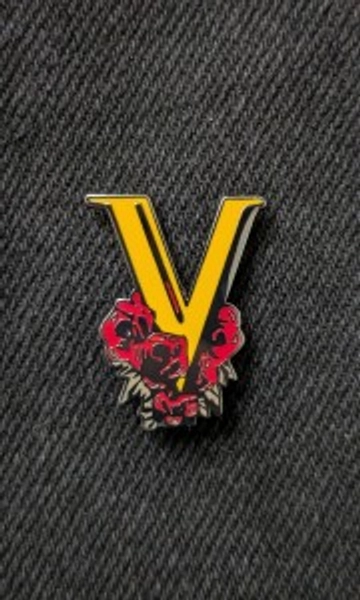 Valentinos Enamel Pin