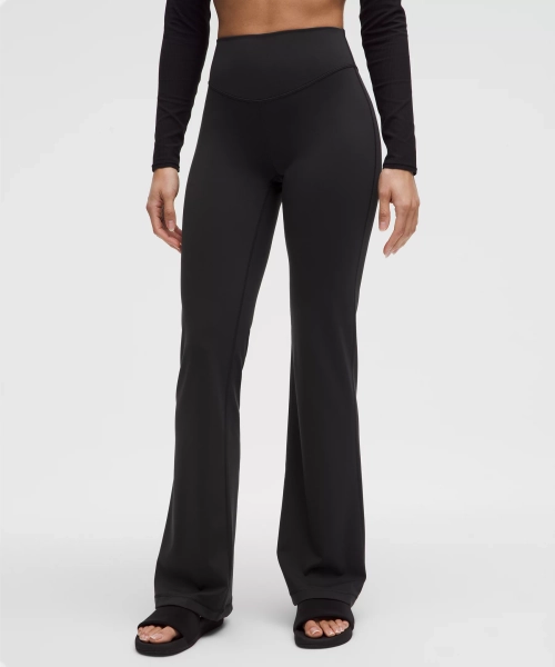 Wunder Under SmoothCover High-Rise Bootcut Pant 34" - Black - 12