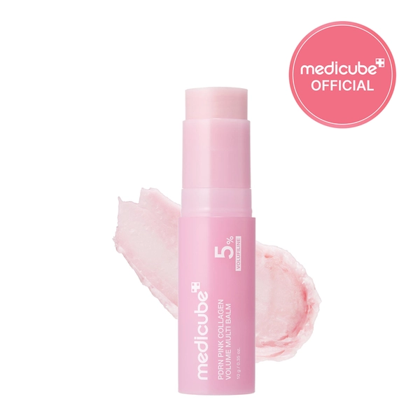 [NEW] [medicube Official] PDRN Pink Collagen Volume Multi Balm | All In One Volufiline, PDRN, NAD Stick for Youthful-Looking, Helping Look of Fine Lines, Firming Care, Anti-Aging Care | For Under-Eyes, Neck, Forehead, Smile Lines | Korean Skincare