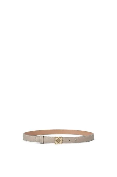 Loewe Anagram Grained Leather Belt