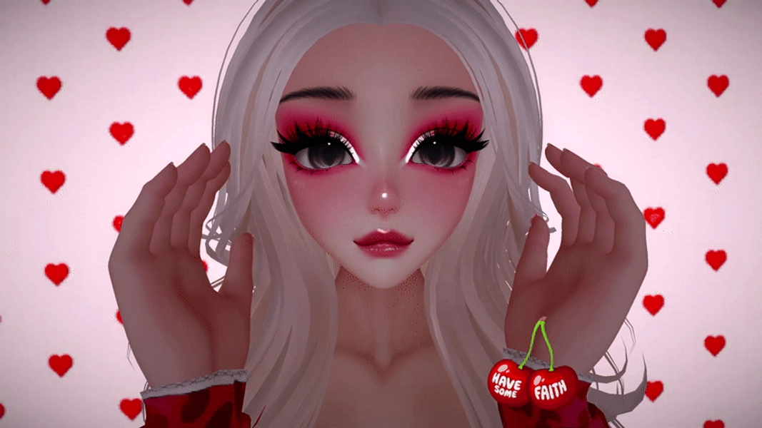"Lover" Sunny Head Makeup Texture