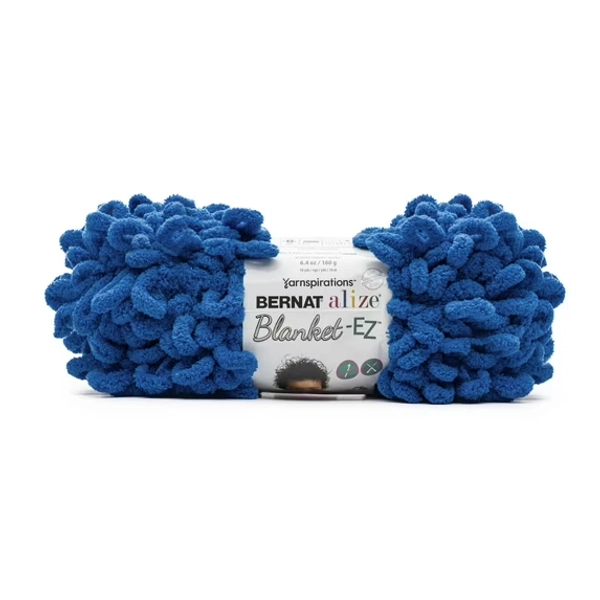 Bernat® Alize Blanket™ #7 Jumbo Polyester Yarn, Bright Blue 6.4oz/180g 18 Yards