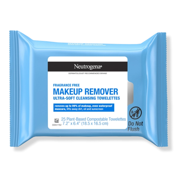 Makeup Remover Cleansing Towelettes Fragrance Free - 25 ct