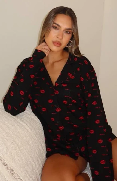 White Fox Dreamscape Long Sleeve Pyjama Set