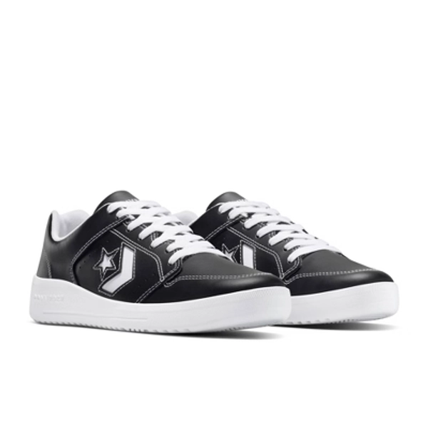 Converse Kids'/Adult Day One Court Classic Sneakers - Black/White M 6/W 7.5