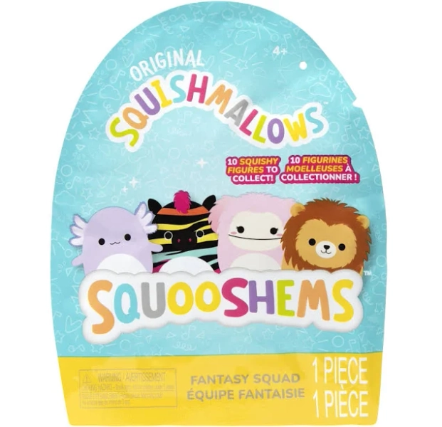 Squishmallows Squooshems Fantasy 2.5 inch Mystery Pack