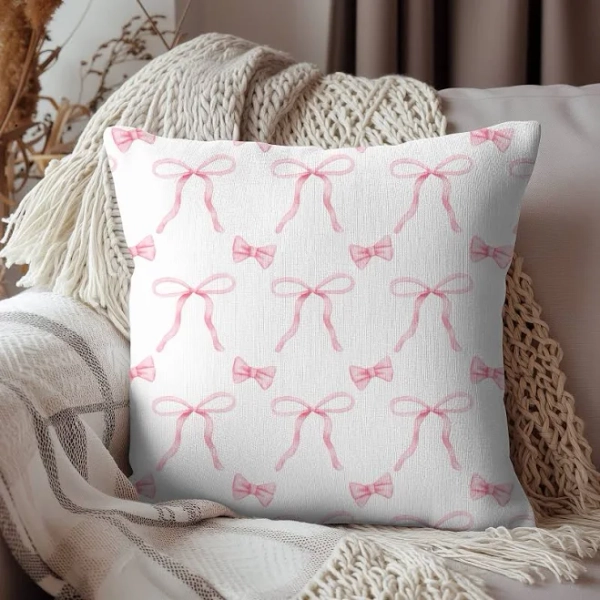 Coquette Bows Pillow