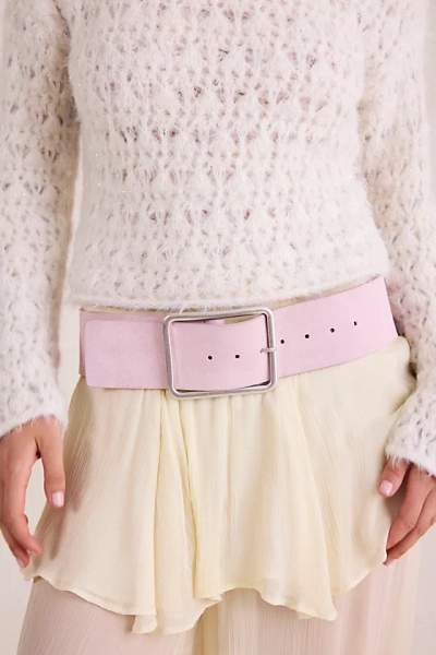 Suede Hex Hip Belt