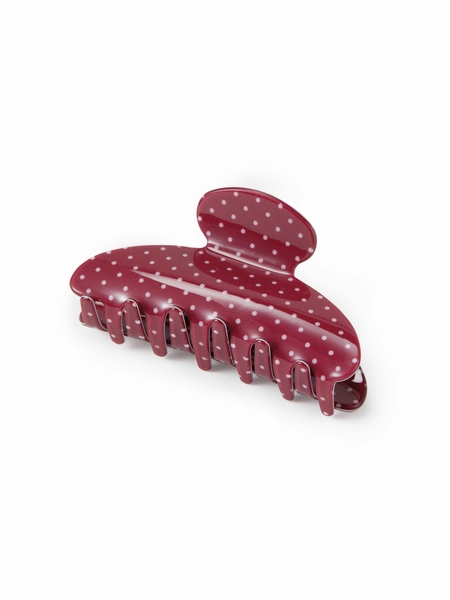 POLKA DOT HAIR CLAW