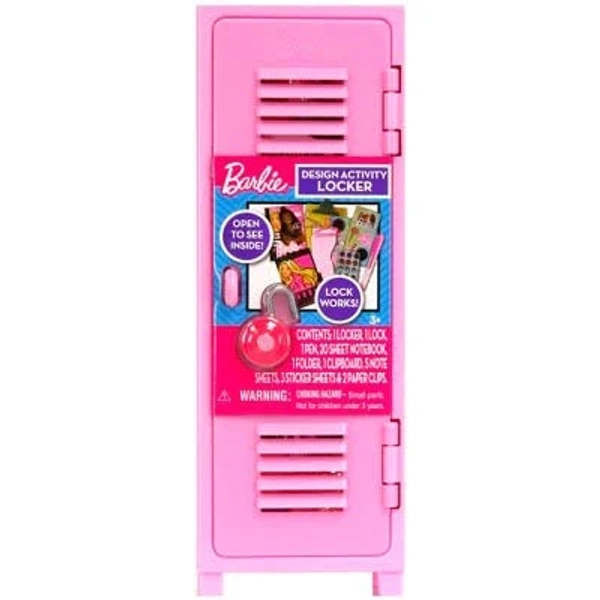 Barbie Design Activity Locker