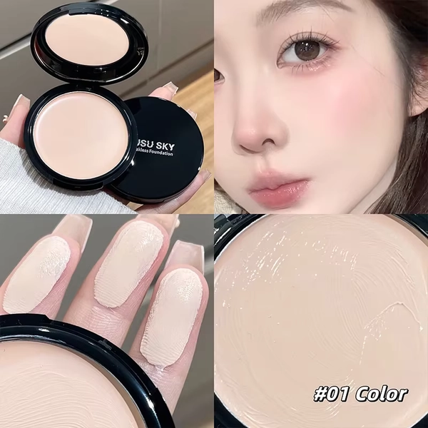 Soft Focus Cream Foundation Palette Silky Texture Moisturizing Concealer Long-lasting Makeup Brightening Modifying Dullness - AliExpress 66