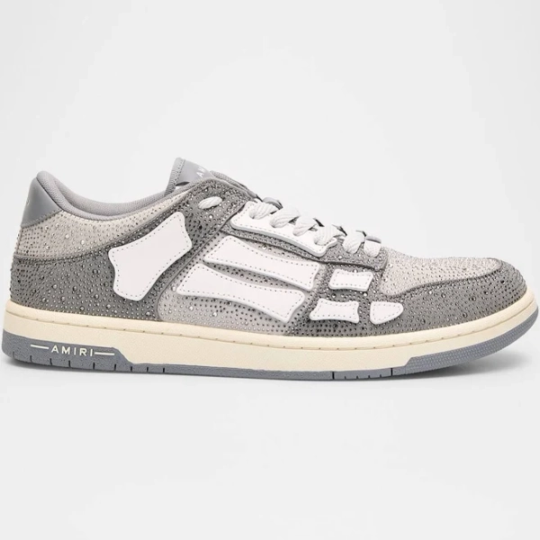 Amiri Men's Crystal Skel Low-Top Sneakers