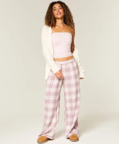 Hollister Women's Baggy Flannel Pants