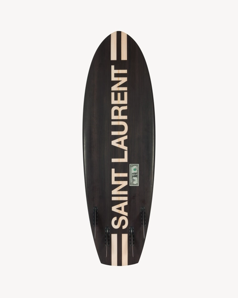 UWL Saint Laurent wood effect surfboard